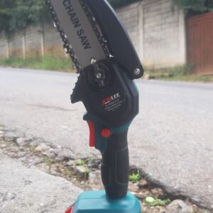 Mini Motosserra Jumlee 4"-6" Polegadas Portátil Azul